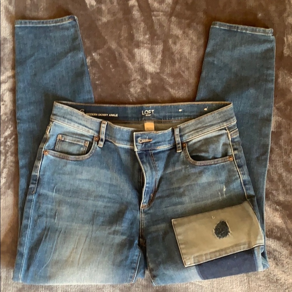 LOFT skinny jeans size 6